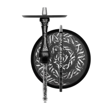 Alpha Hookah Model X Artist Collection Black
